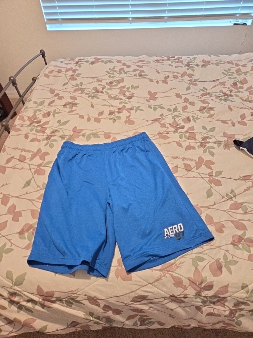Aeropostale Bright Blue Men's Athletic Shorts